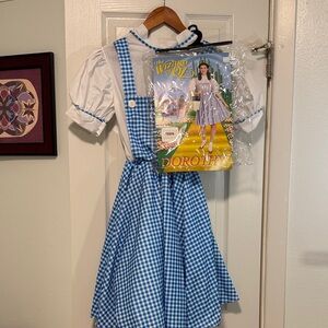 Blue Gingham Dorothy Costume Dress